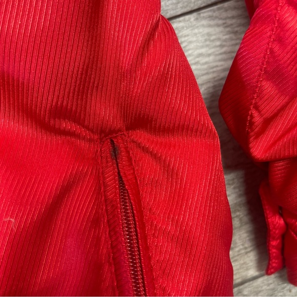 Vintage 1980s Bogner Women's Goose Down Ski Jacket Size 8 Red Made in USA. - Picture 12 of 13